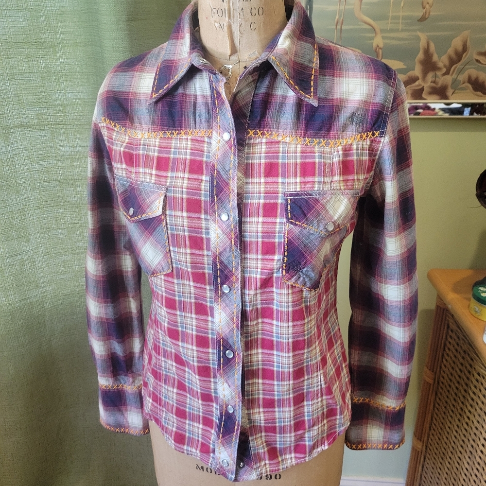 Vintage Rebel Brand  Ranch Wear Shirt